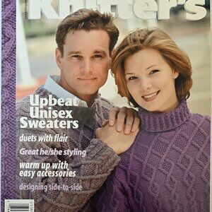 Knitters Magazine Winter 1999 Issue No.57 With Features On Unisex Sweater Design